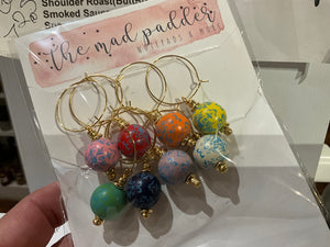 Wine glass charms