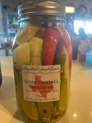 Spicy cocktail Garnishes