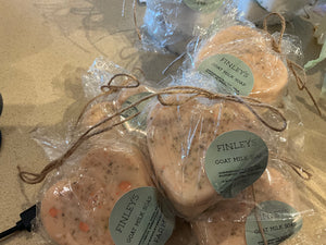 Finley’s Goat Milk Soap Heart Shape chamomile and lavender