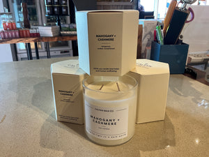 Mahogany and Cashmere candle