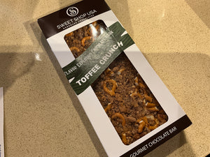 Toffee Crunch gourmet Chocolate Bar