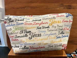 Hand made, cloth, makeup bags