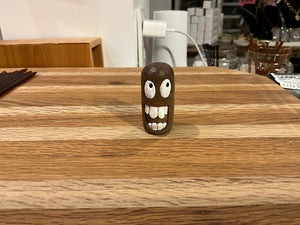 Hand carved totems