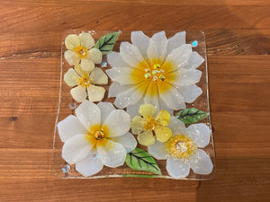 White trinket dish