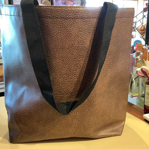 Faux leather Tote Bag