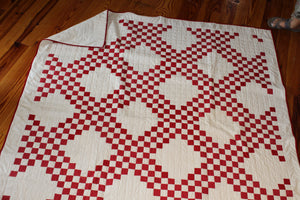100 Year Vintage Top- Triple Irish Chain Quilt