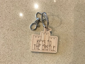 Wood Key Chains