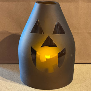 Glass, Halloween/Fall candle covers