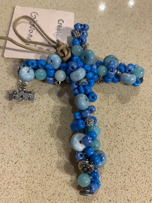Small Beaded Crosses