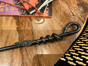 Hand forged Fire Poker