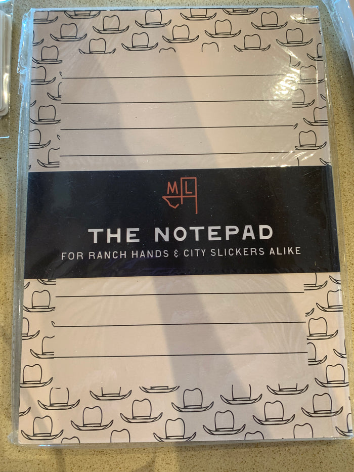 Cowboy Hat notepad