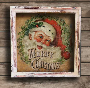 Santa wall hanging