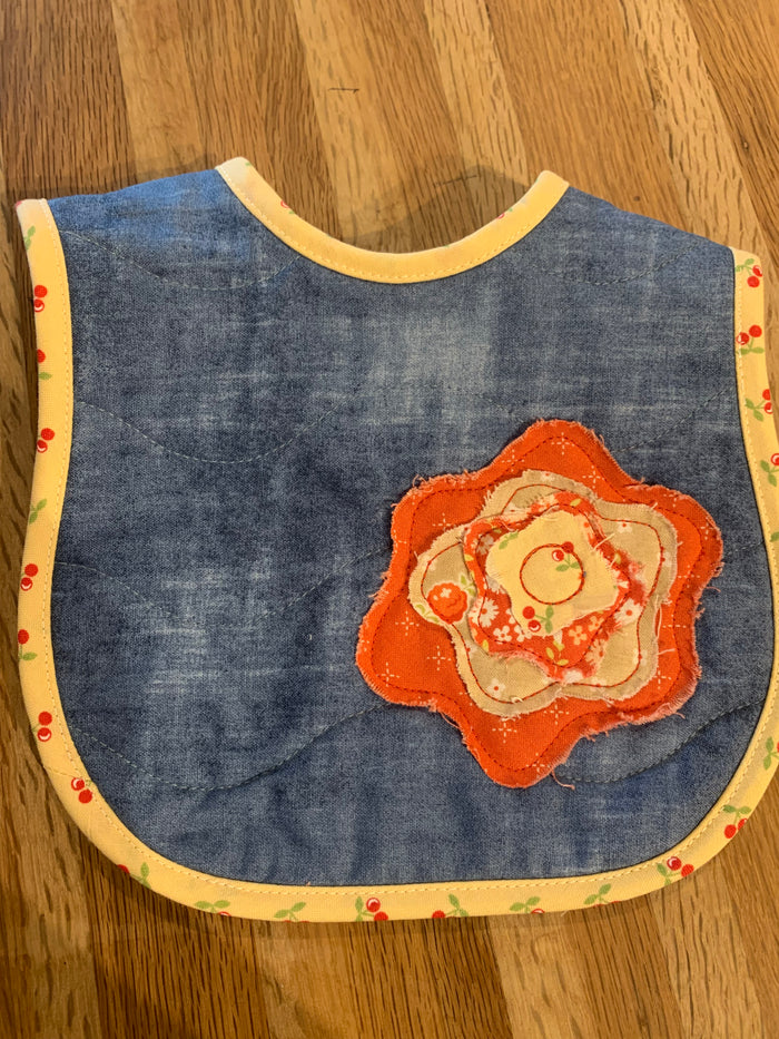 Denim bib