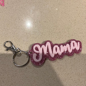 Mama key chain