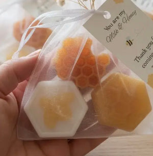 Oats and honey 3 pack goat milk soap