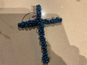 Large beaded crosses