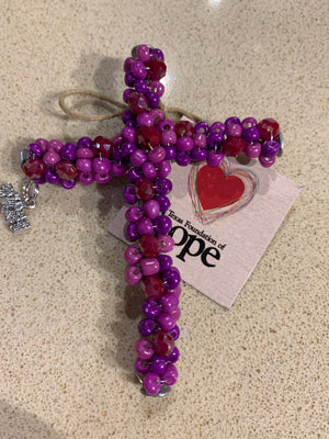Small Beaded Crosses