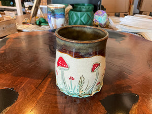 Carved mugs