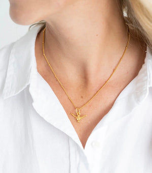 Dainty Longhorn Necklace