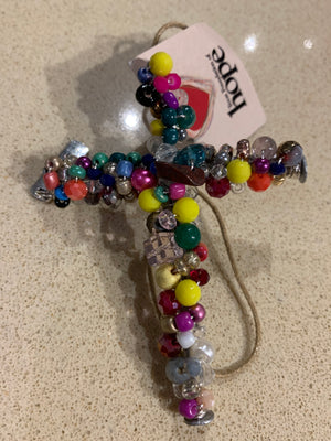 Small Beaded Crosses