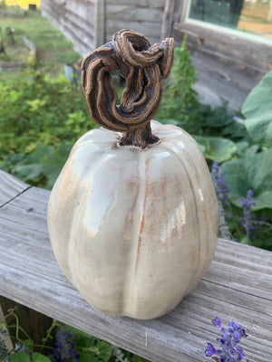 Pottery Pumpkin