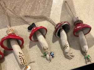 Mushroom Ornaments