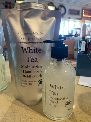 Simplified 8 Ounce Moisturizing hand Soap and Refill bags