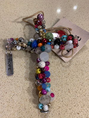 Small Beaded Crosses