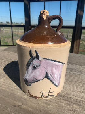 Horse on Moonshine Jug