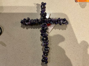 Large beaded crosses