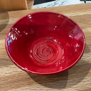 Red bowl
