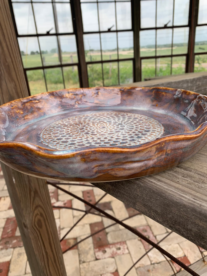 Large pie plate