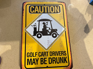 Metal saying signs