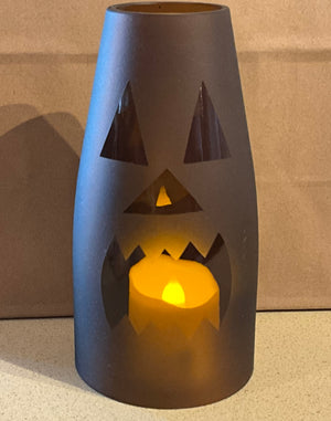 Glass, Halloween/Fall candle covers