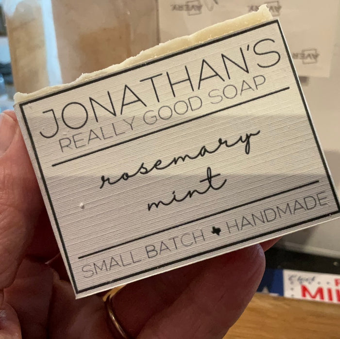 Jonathan’s really good soap