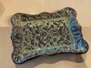 Ceramic soap dishes