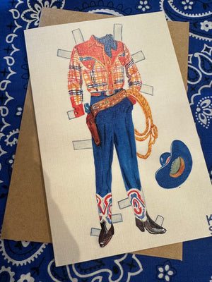 Paper Doll greeting Cards