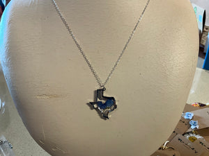 Texas Bluebonnet Necklace