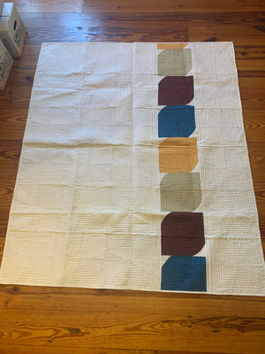 Mid Century Modern windmill Quilt
