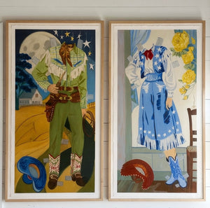 Roy Rogers and Dale Evans Framed Prints