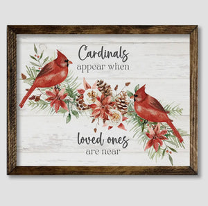 Cardinals Appear When Loved Ones Are near