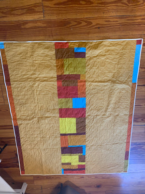 Mid Century Modern Honey Quilt