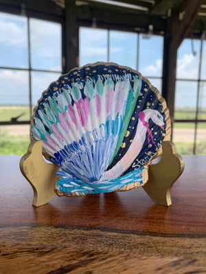 Hand Painted Shells by Starla Michelle Fine Art