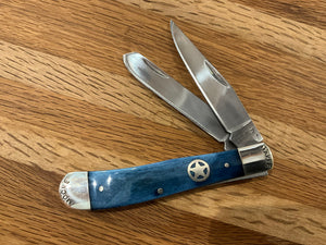 Bone Handled Trapper pocket knife 5202LAW