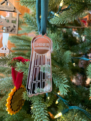 Shiner Water tower ornament