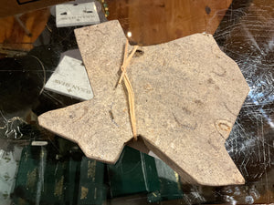 Texas shaped granite coaster/paper weight