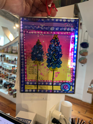 Alcohol Ink Sun Catchers