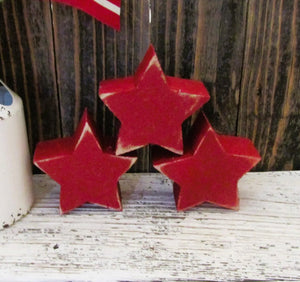 Chunky red stars