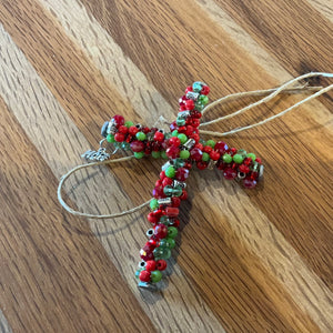 Small beaded crosses