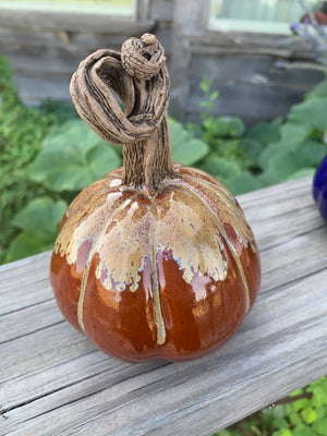 Pottery Pumpkin